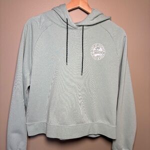 Scotch and soda Relaxed Fit Raglan Cropped Hoodie